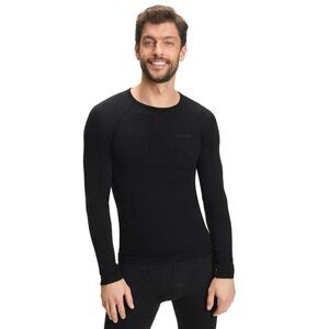 FALKE Men's Performance Long Sleeve Base Layer Top Men BLACK T-Shirts